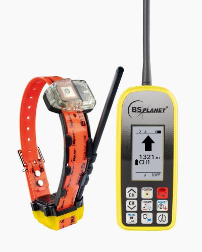 Kit MITO 5100 + collare satellitare GPS per cani da caccia + BS PLANET 103 LEGEND localizzatore satellitare GPS per cani da caccia Bitrabi