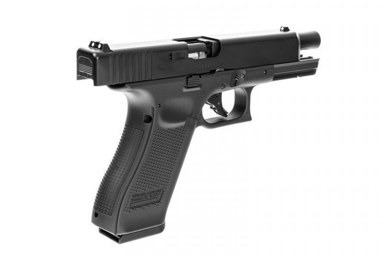 Pistola a gas scarrellante modello Glock 17 gen 5 calibro 6 mm